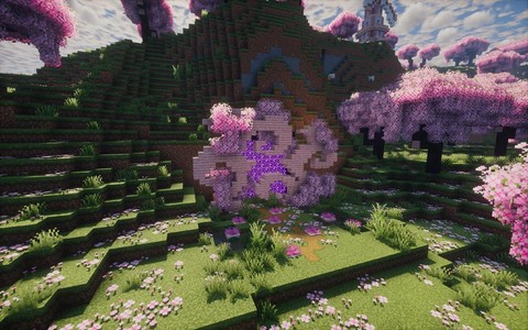 我的世界如何做地狱门