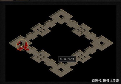 传奇未知暗殿怎么走