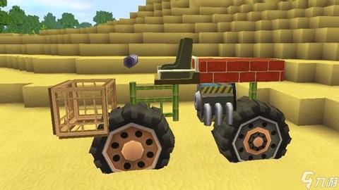 迷你世界中怎么做汽车