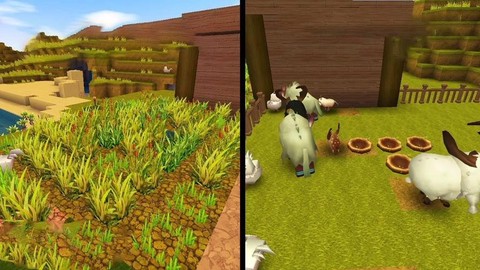 迷你世界牛羊吃什么