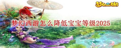 梦幻西游怎么降低宝宝等级[图1]