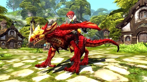 龙之谷怎么站在坐骑上