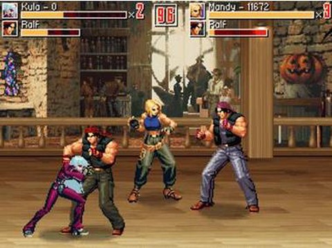 拳皇游戏机怎么打双人[图1]