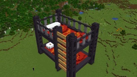 我的世界怎么做上下床[图2]