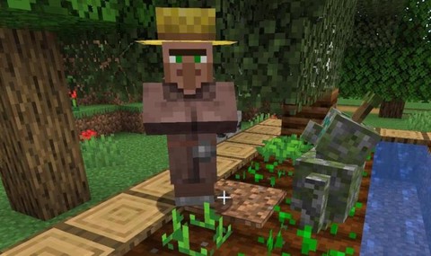 我的世界怎么抓村民