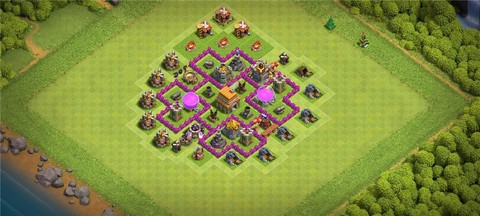 部落冲突6本怎么配兵