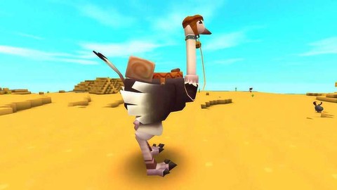 迷你世界怎么骑鸵鸟[图2]