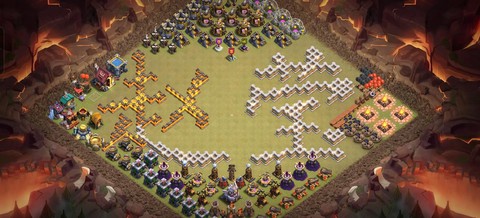 部落冲突怎么打回字阵[图1]