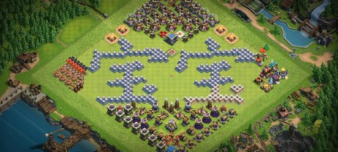 部落冲突怎么打回字阵[图2]