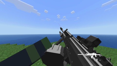 我的世界什么版本有枪