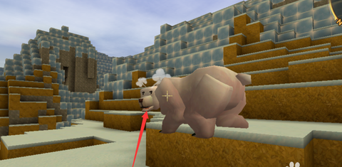 迷你世界冰熊怎么训服