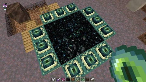 我的世界穿送门怎么做[图1]