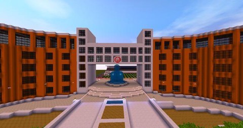 迷你世界学校大门怎么做