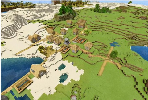 我的世界怎么找到村子